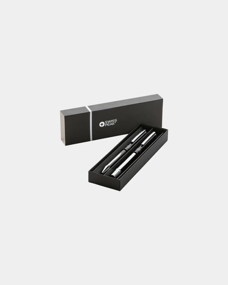 Set de bolígrafos aluminio reciclado Cedar para personalizar