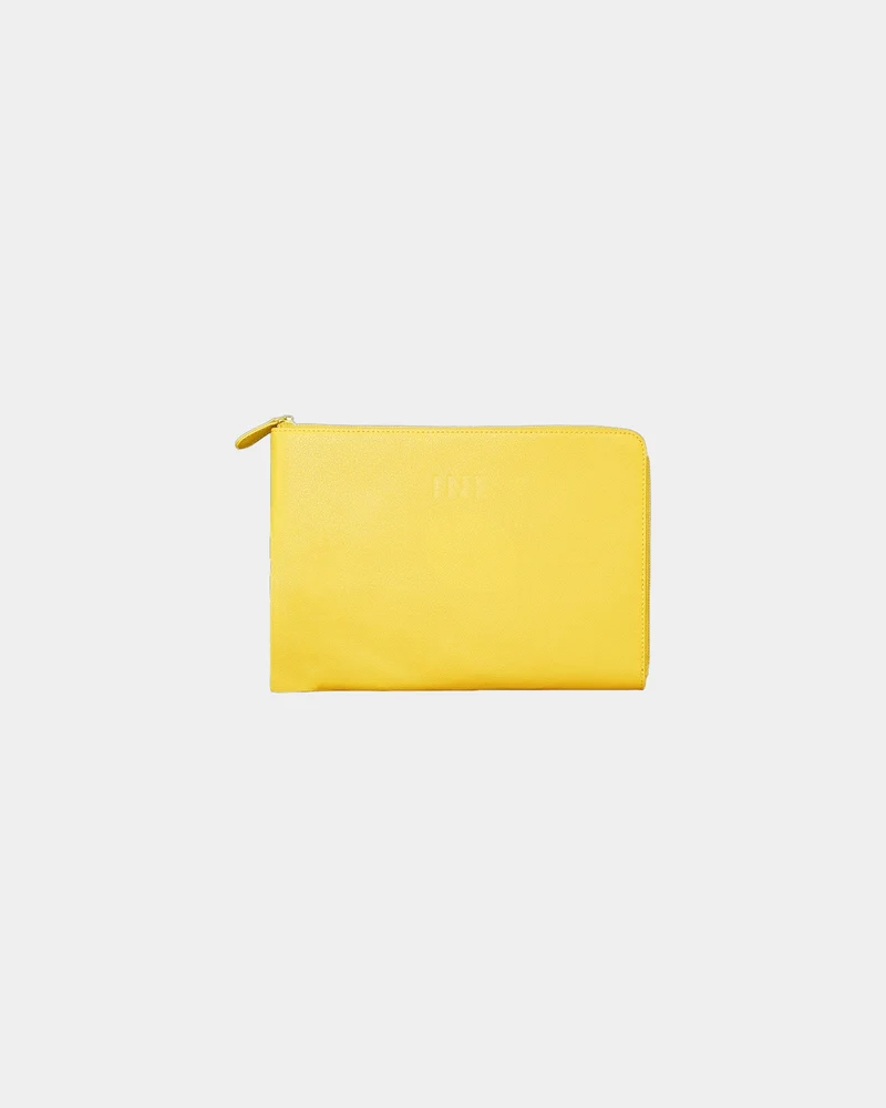 Funda de cuero reciclado Ine 10/11" para personalizar