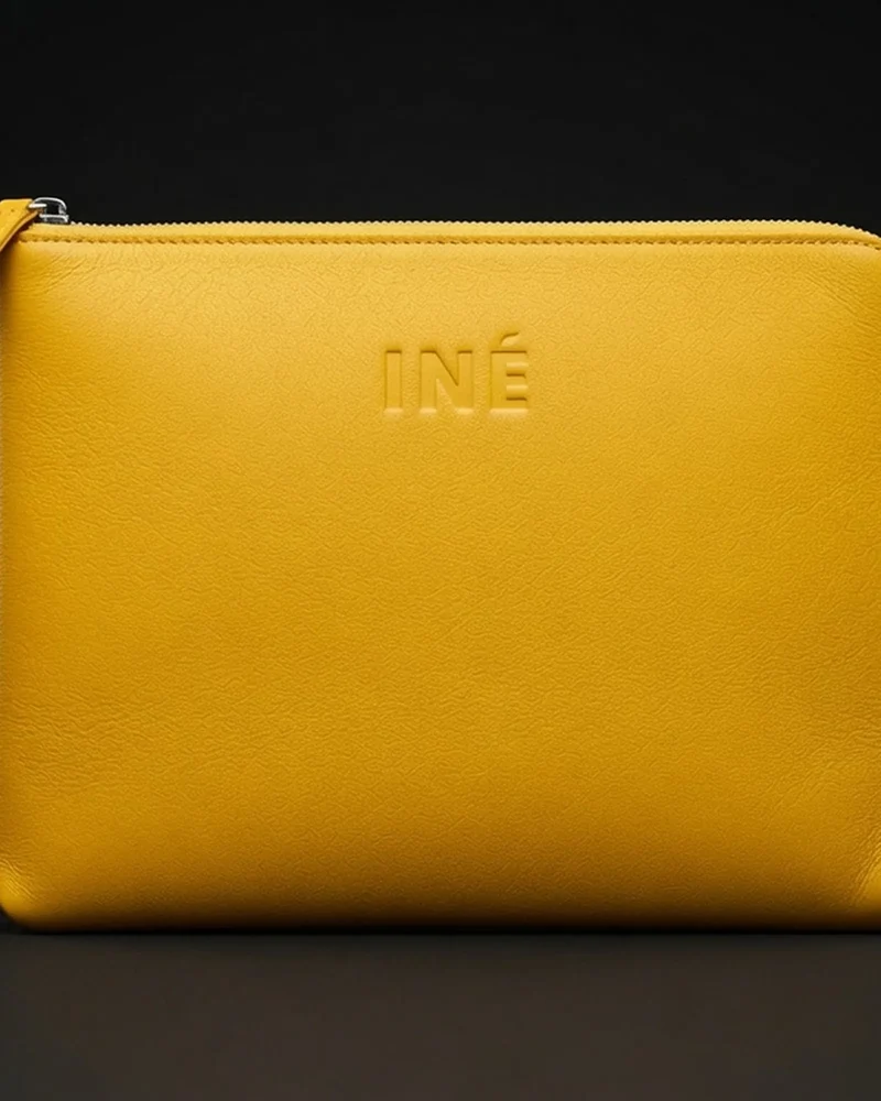 Funda de cuero reciclado Ine 10/11" para personalizar