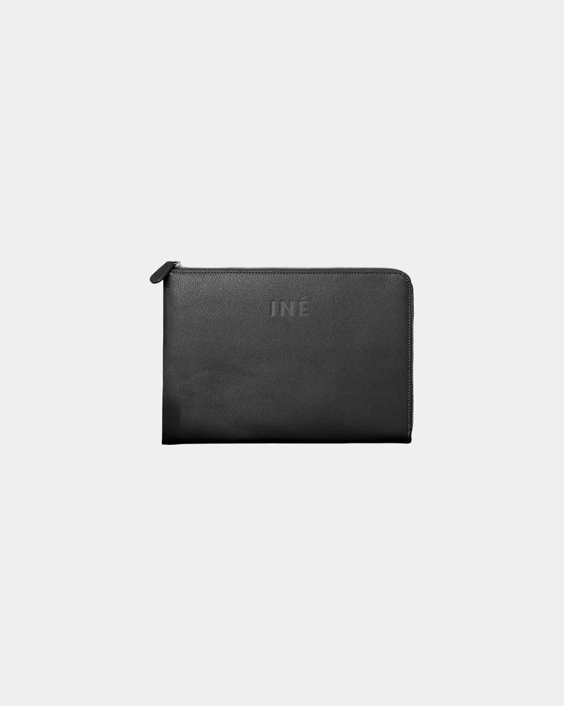 Funda de cuero reciclado Ine 10/11" para personalizar
