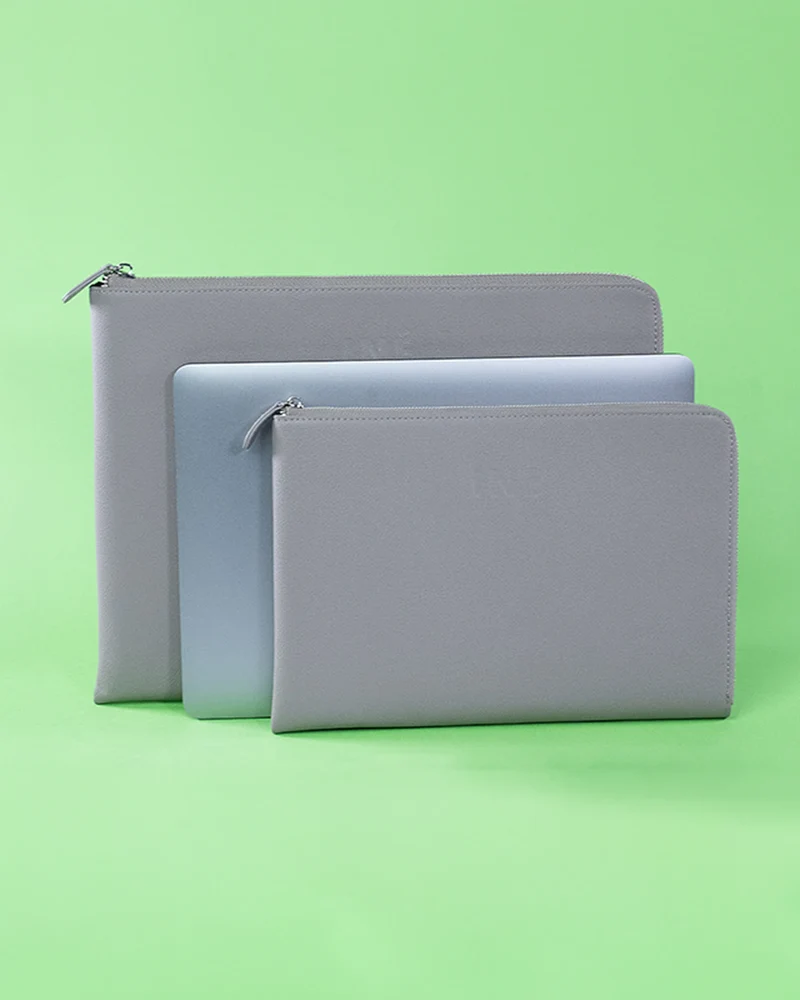 Funda de cuero reciclado Ine 10/11" para personalizar