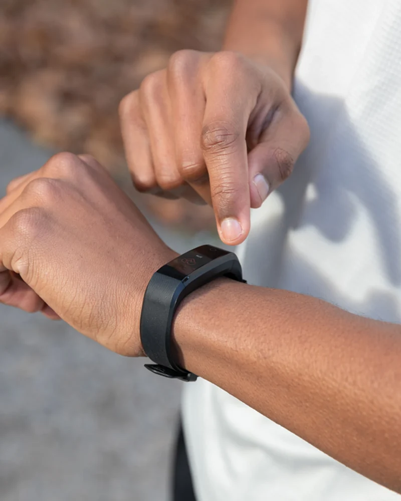 Reloj inteligente Sense Fit TPU reciclado para personalizar