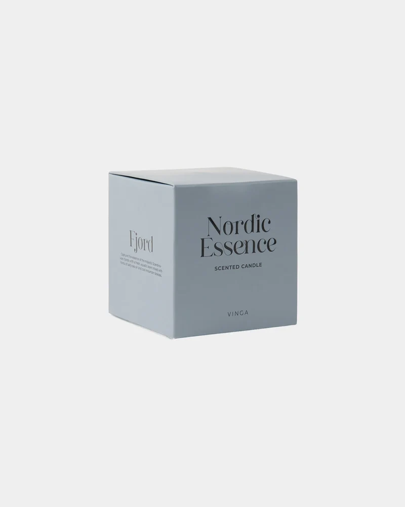 Vela perfumada Vinga Nordic cera de soja para personalizar