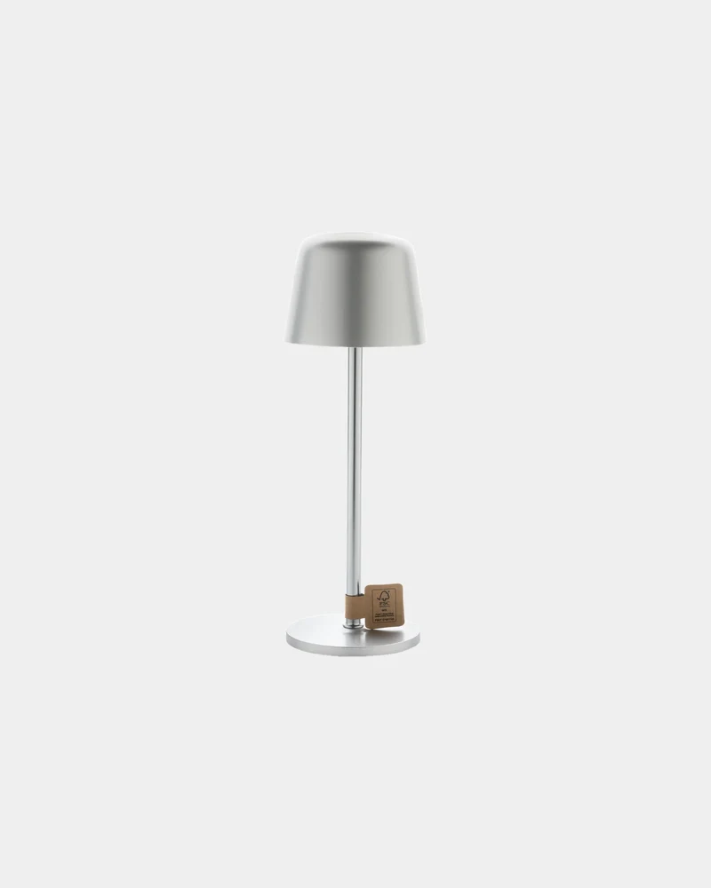 Lámpara de mesa reciclada RCS Zenic para personalizar