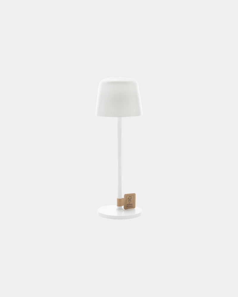 Lámpara de mesa reciclada RCS Zenic para personalizar