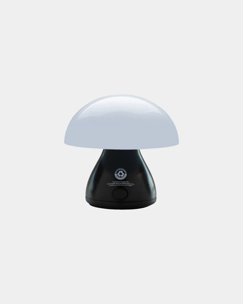 Lámpara de mesa reciclada RCS USB para personalizar