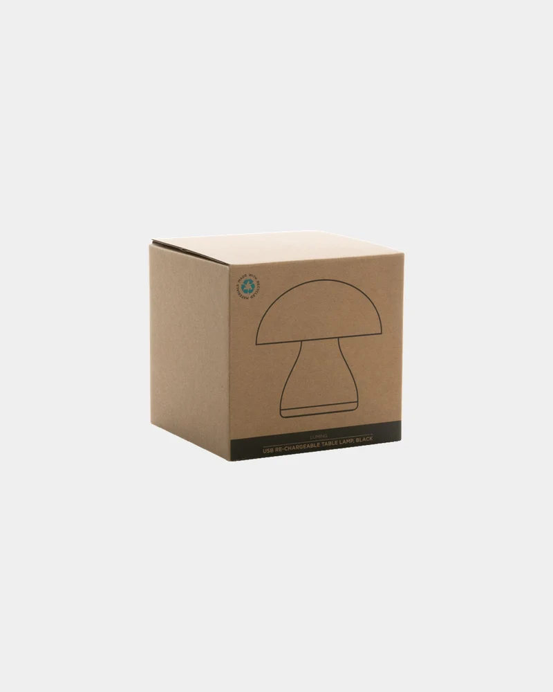 Lámpara de mesa reciclada RCS USB para personalizar