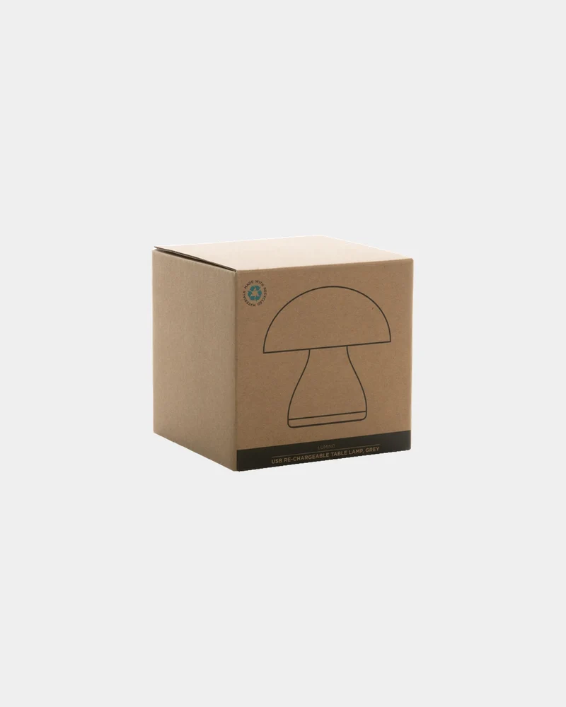 Lámpara de mesa reciclada RCS USB para personalizar