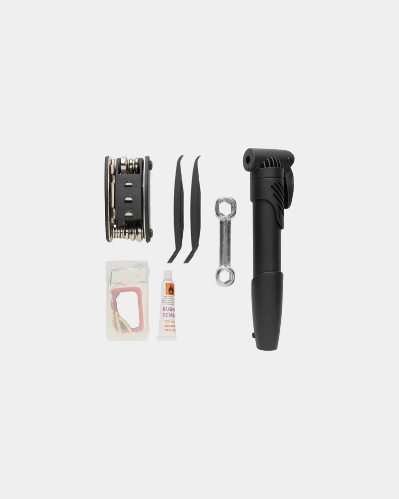 Kit de reparación de bicicleta 17 piezas para personalizar