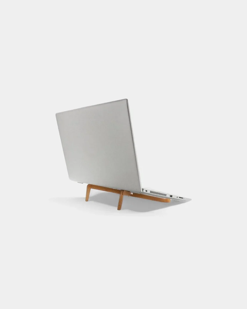 Soporte para portátil de bambú personalizable