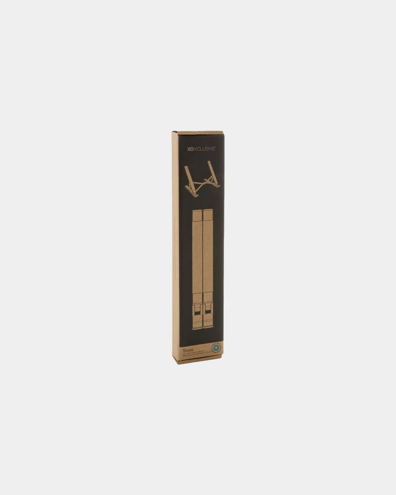Soporte portátil aluminio reciclado para personalizar