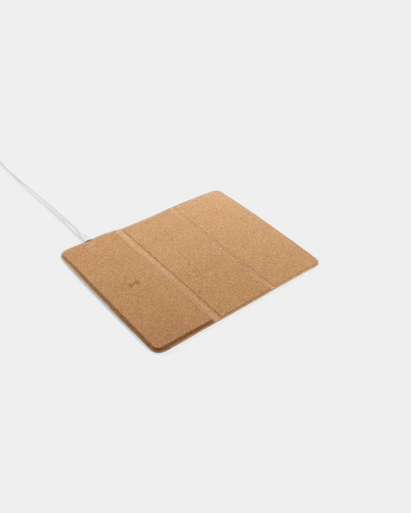 Alfombrilla de ratón con cargador inalámbrico de 10 W personalizable