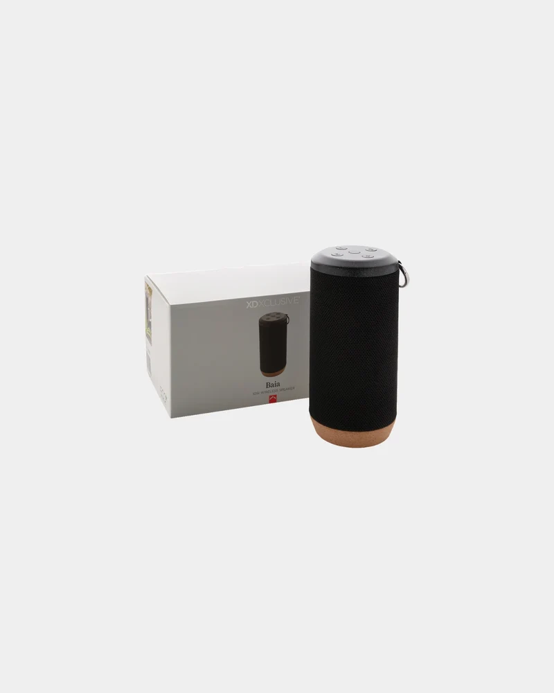 Altavoz de corcho resistente al agua Baia para personalizar