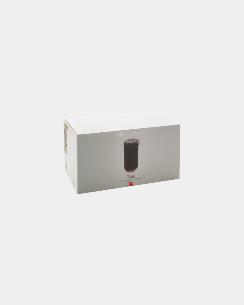 Altavoz de corcho resistente al agua Baia para personalizar