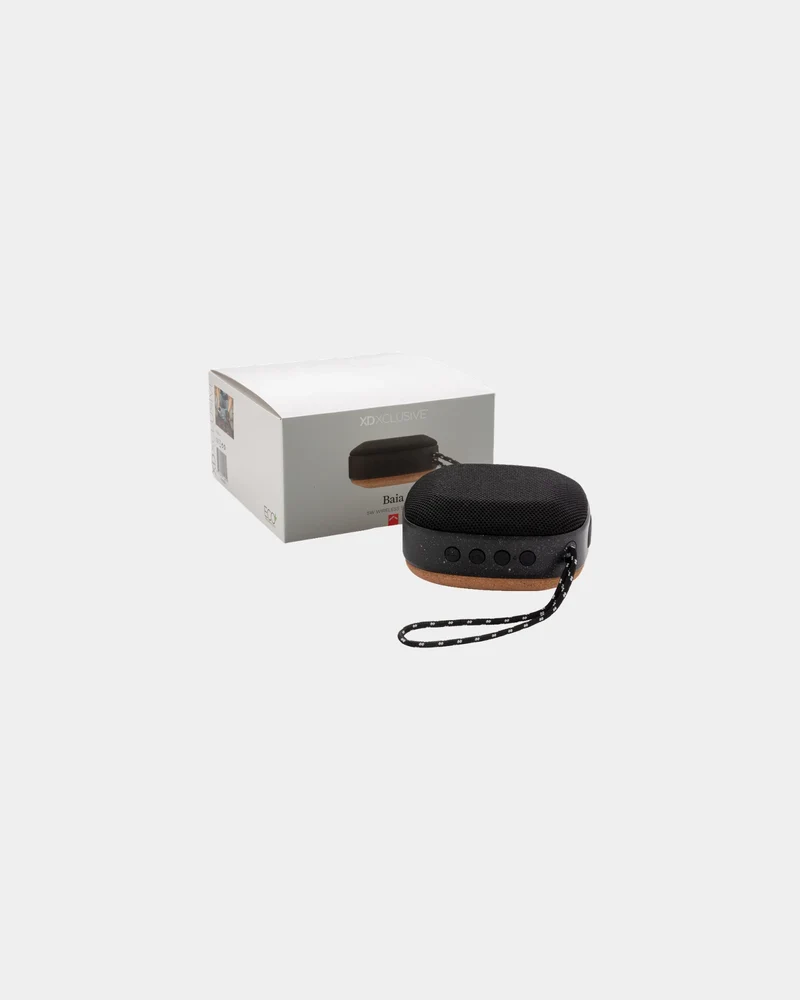 Altavoz de corcho resistente al agua 5W para personalizar