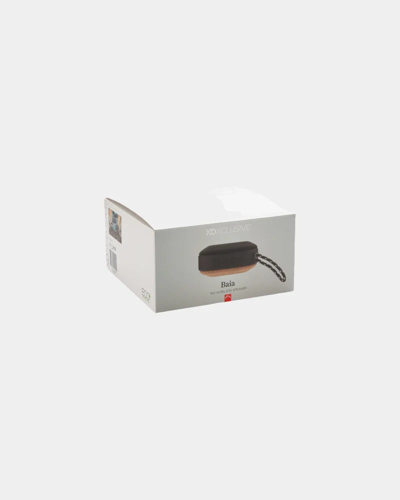 Altavoz de corcho resistente al agua 5W para personalizar