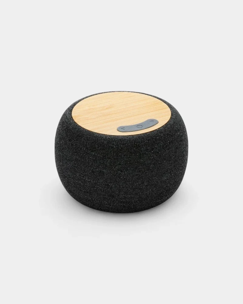 Altavoz de 5 W de plástico reciclado RCS y bambú personalizable