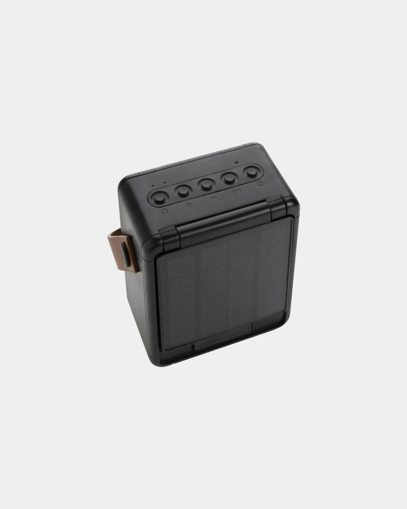Altavoz solar plástico reciclado 12W para personalizar