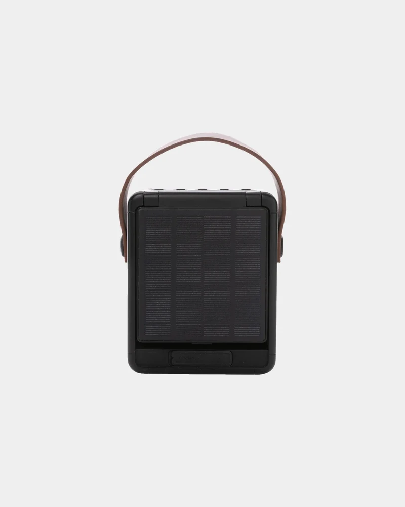 Altavoz solar plástico reciclado 12W para personalizar