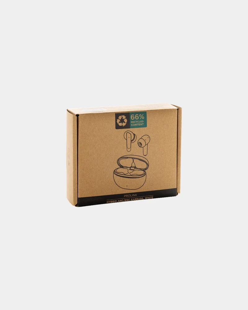 Auriculares ANC/ENC plástico reciclado para personalizar