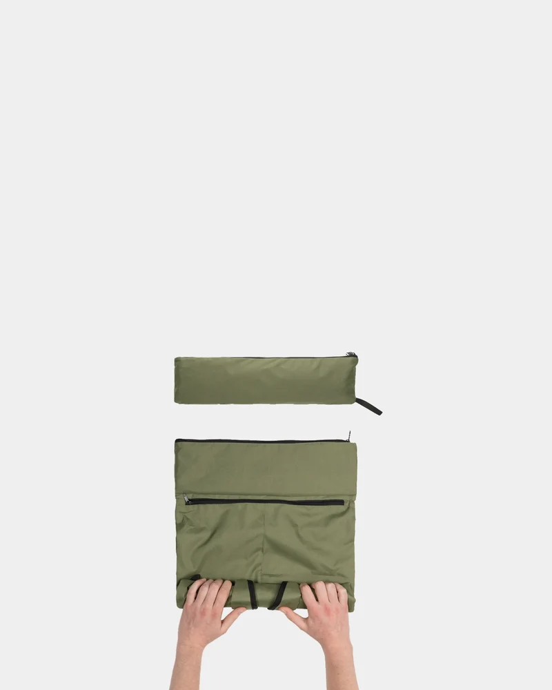Mochila plegable reciclada Dillon 20L para personalizar