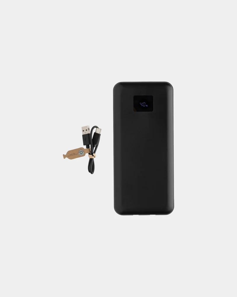 Power bank reciclado RCS 20.000mAh Gridley para personalizar