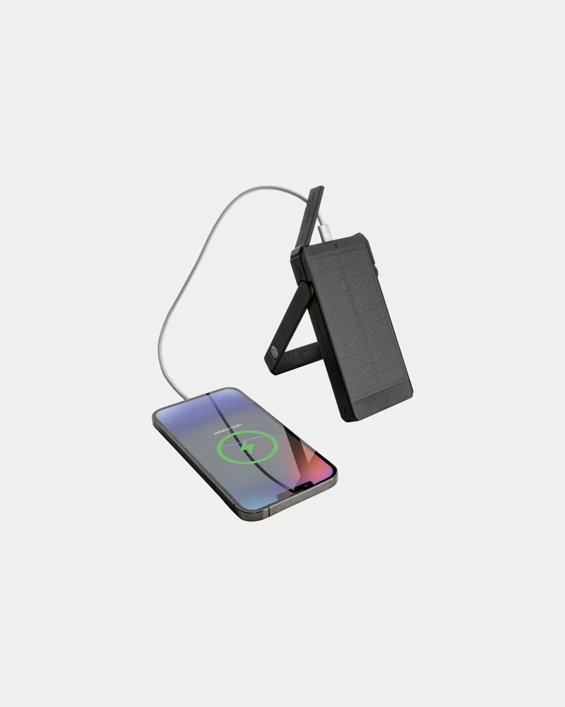 Power bank reciclado solar 10.000mAh para personalizar