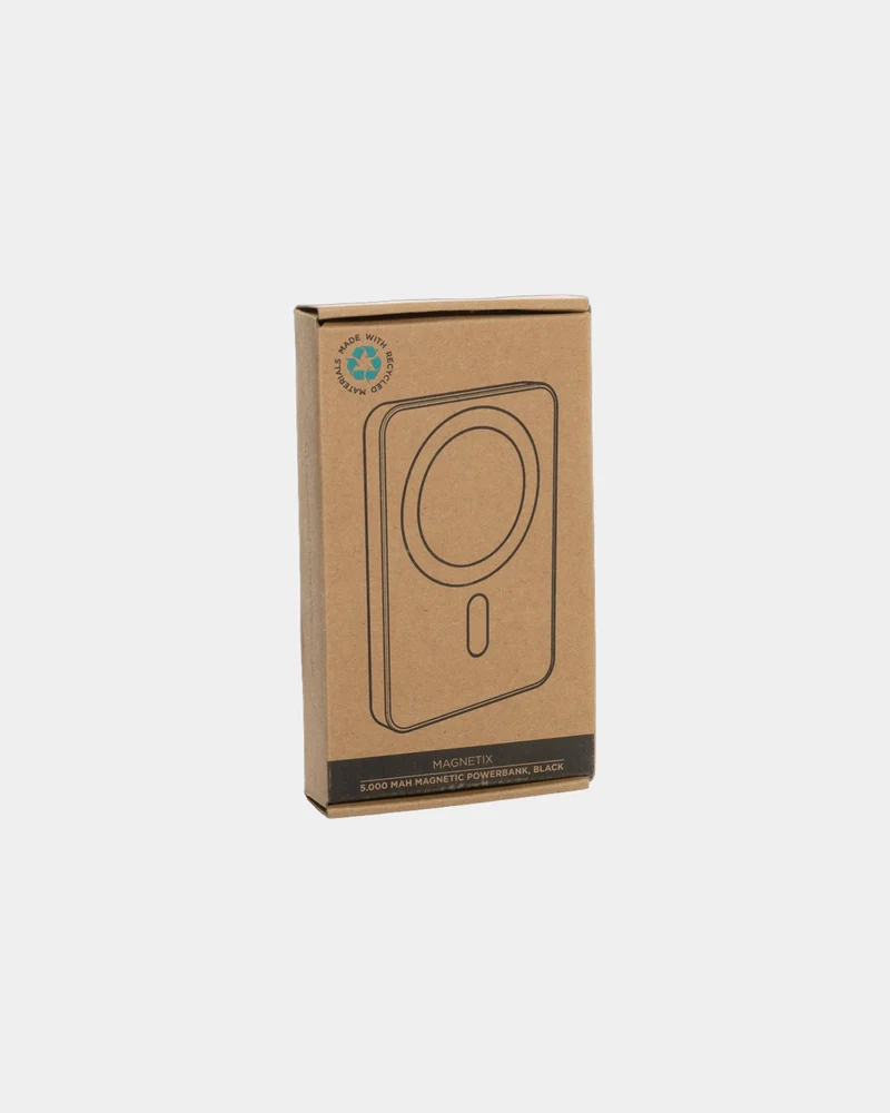 Power bank magnético reciclado 5000 mAh para personalizar