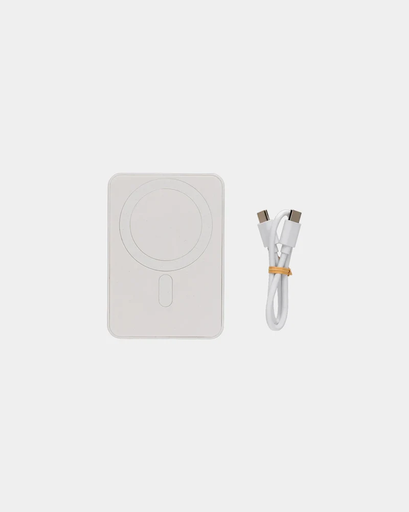 Power bank magnético reciclado 5000 mAh para personalizar