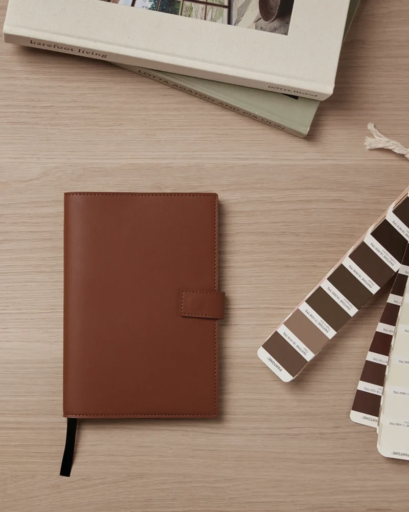 Libreta A5 poliéster reciclado Vinga Timo para personalizar
