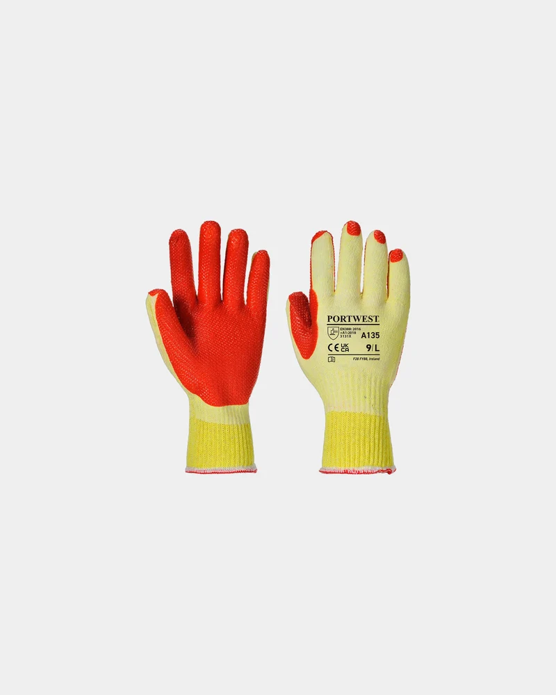 Guantes agarre reforzado poliéster-algodón para personalizar
