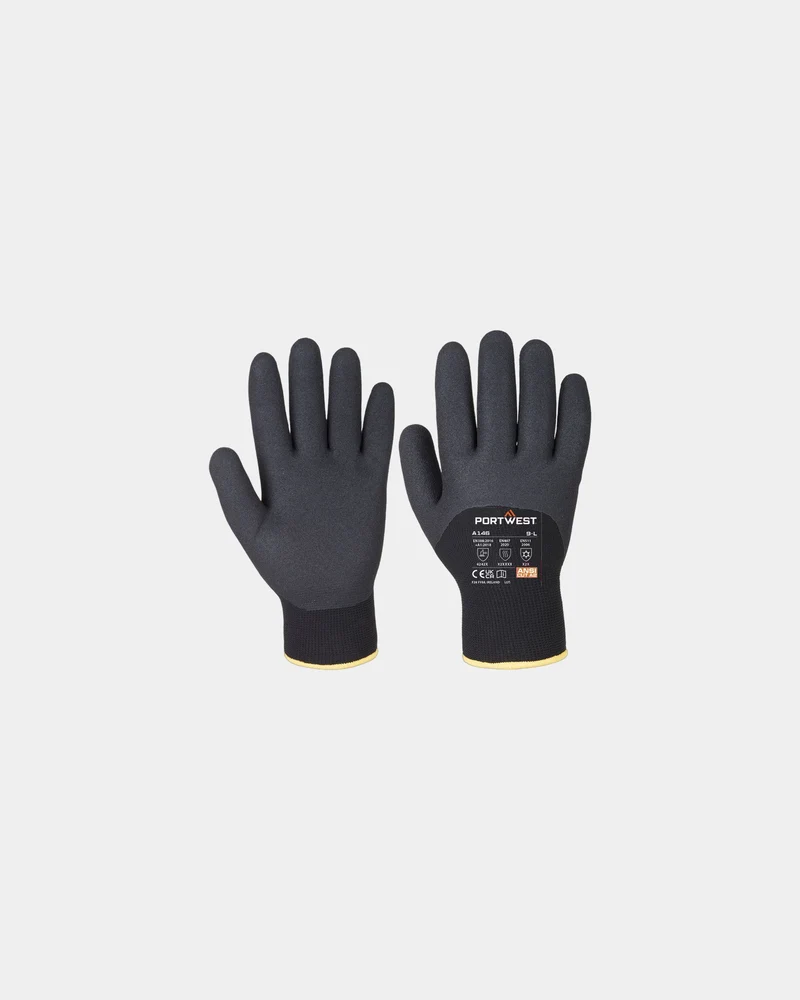 Guantes de invierno nitrilo granulado para personalizar