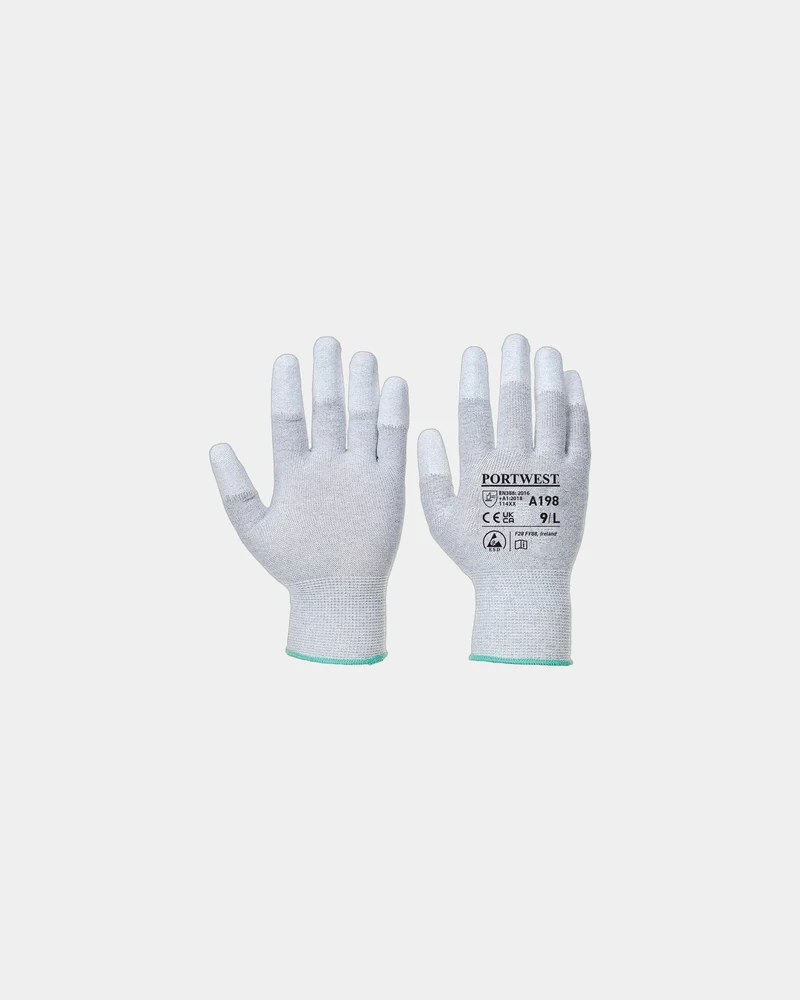 Guantes antiestáticos nylon y fibra para personalizar