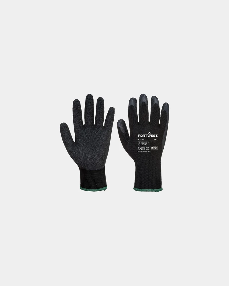 Guante de látex resistente azul oscuro para personalizar