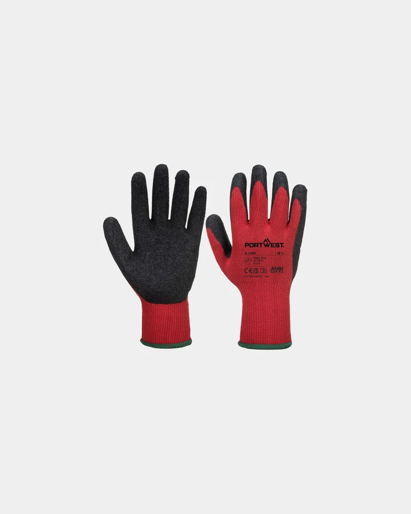 Guante de látex resistente azul oscuro para personalizar