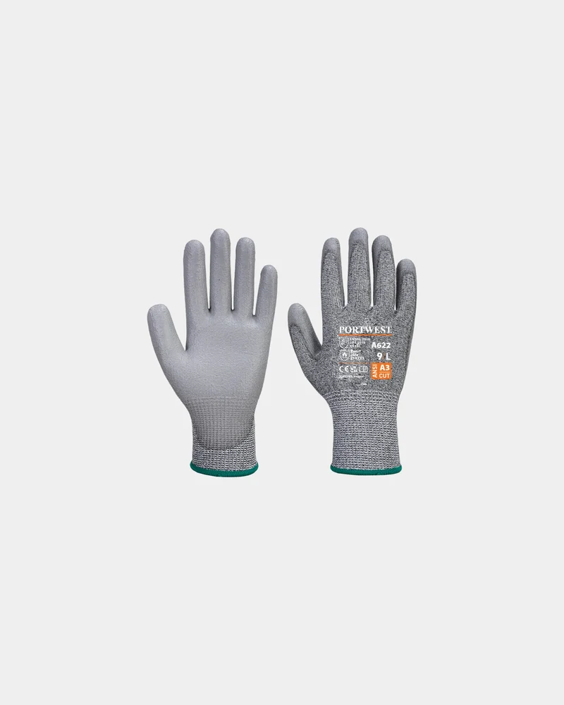 Guantes anticorte nivel C palma PU para personalizar