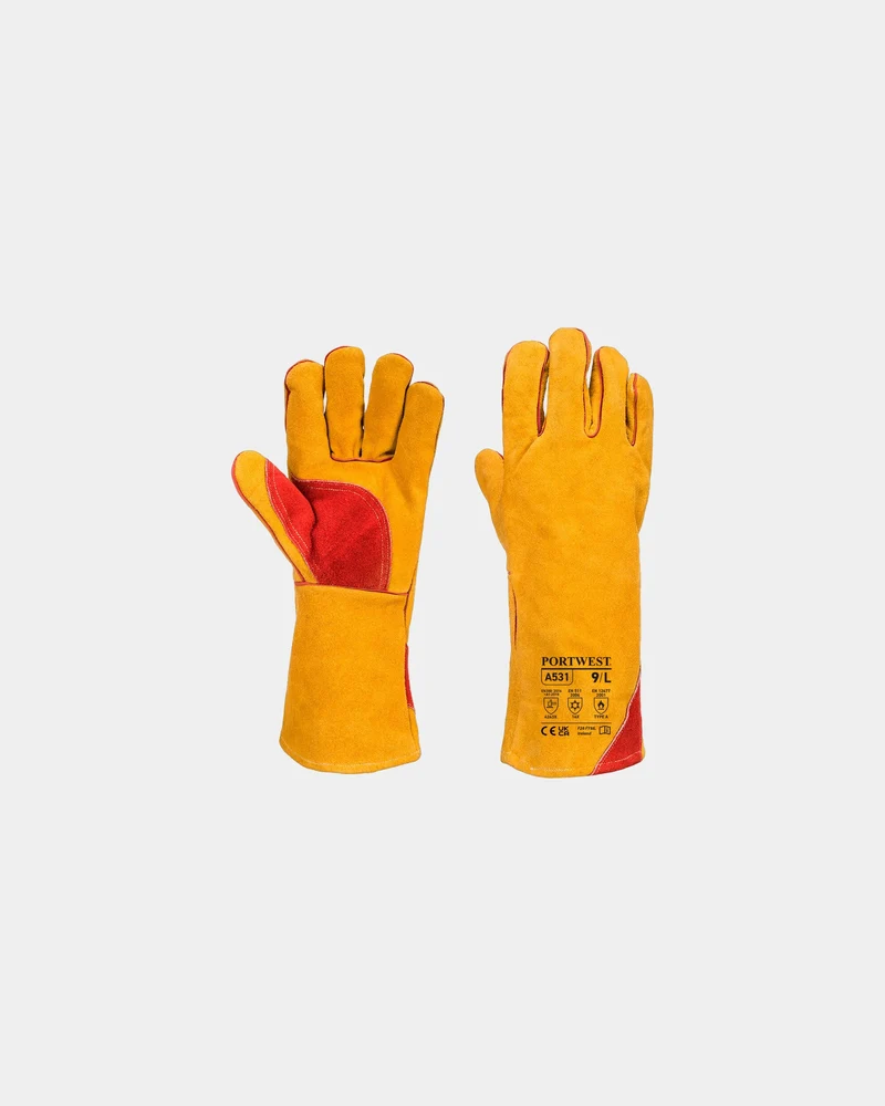 Guante de soldadura invierno forro polar para personalizar