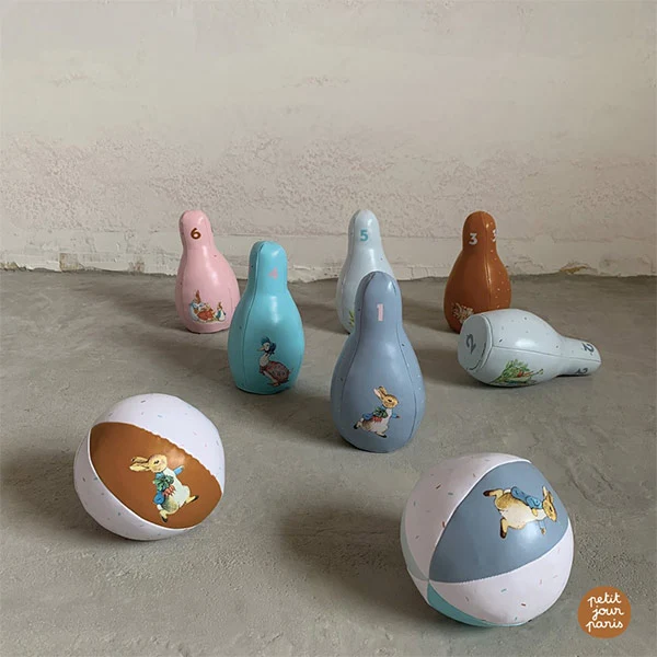 Juego De Bolos Peter Rabbit Petit Jour
