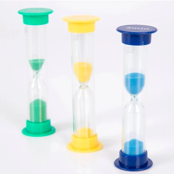 Set Relojes De Arena Mini 1/3/5 minutos