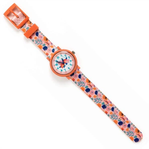 Reloj Flowers Djeco Analógico