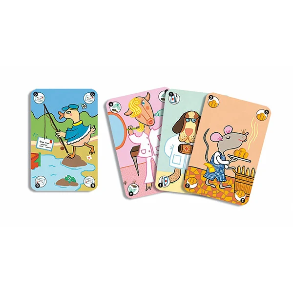 Cartas Happy Family Djeco