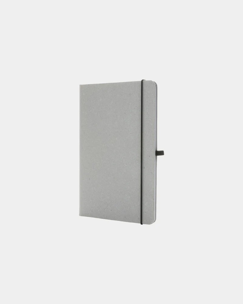 Libreta A5 cuero reciclado tapa rígida para personalizar