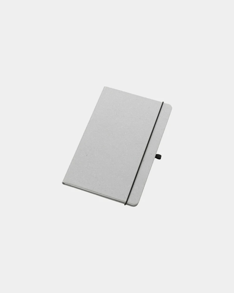 Libreta A5 cuero reciclado tapa rígida para personalizar
