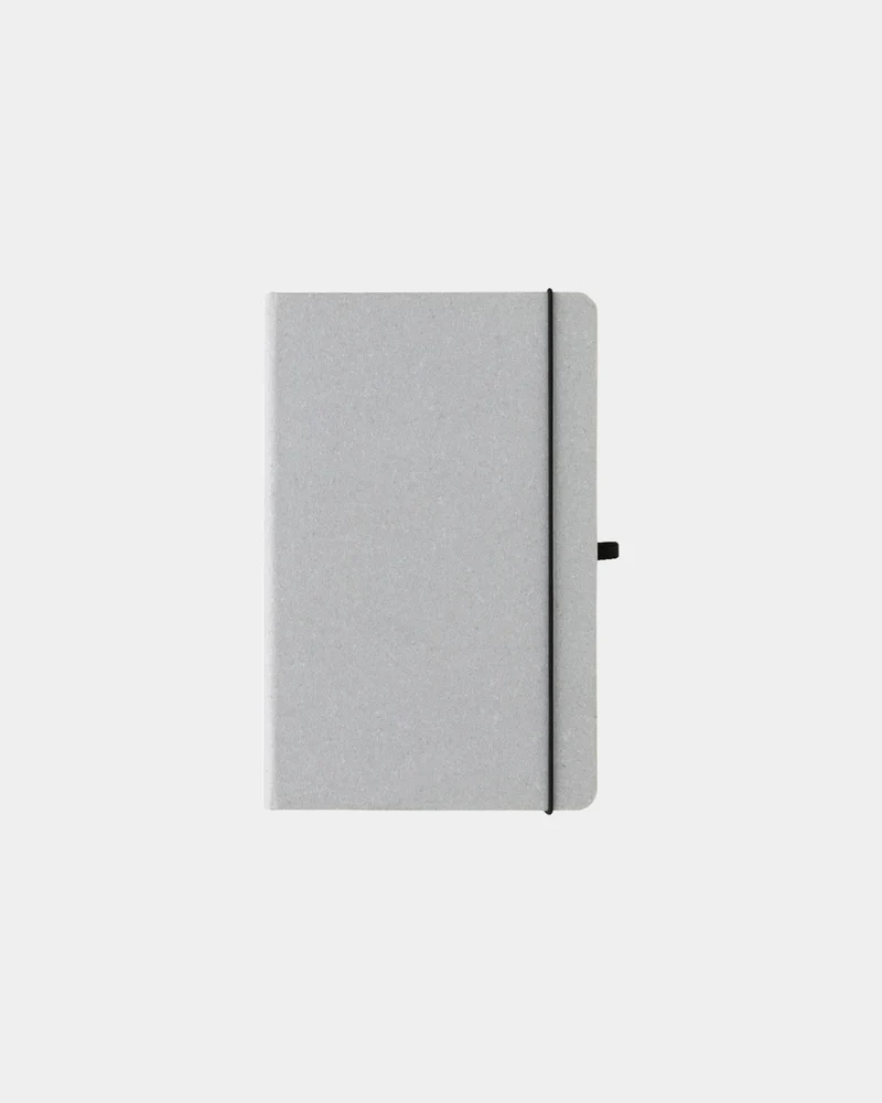 Libreta A5 cuero reciclado tapa rígida para personalizar
