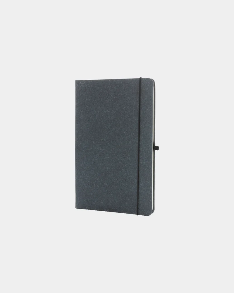 Libreta A5 cuero reciclado tapa rígida para personalizar