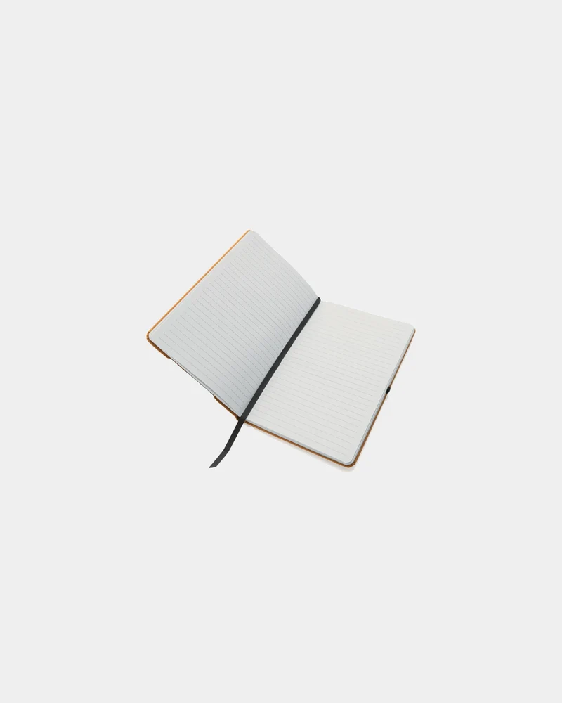 Libreta A5 cuero reciclado tapa rígida para personalizar