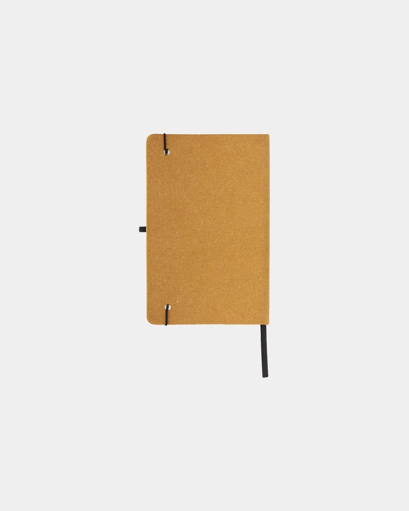 Libreta A5 cuero reciclado tapa rígida para personalizar