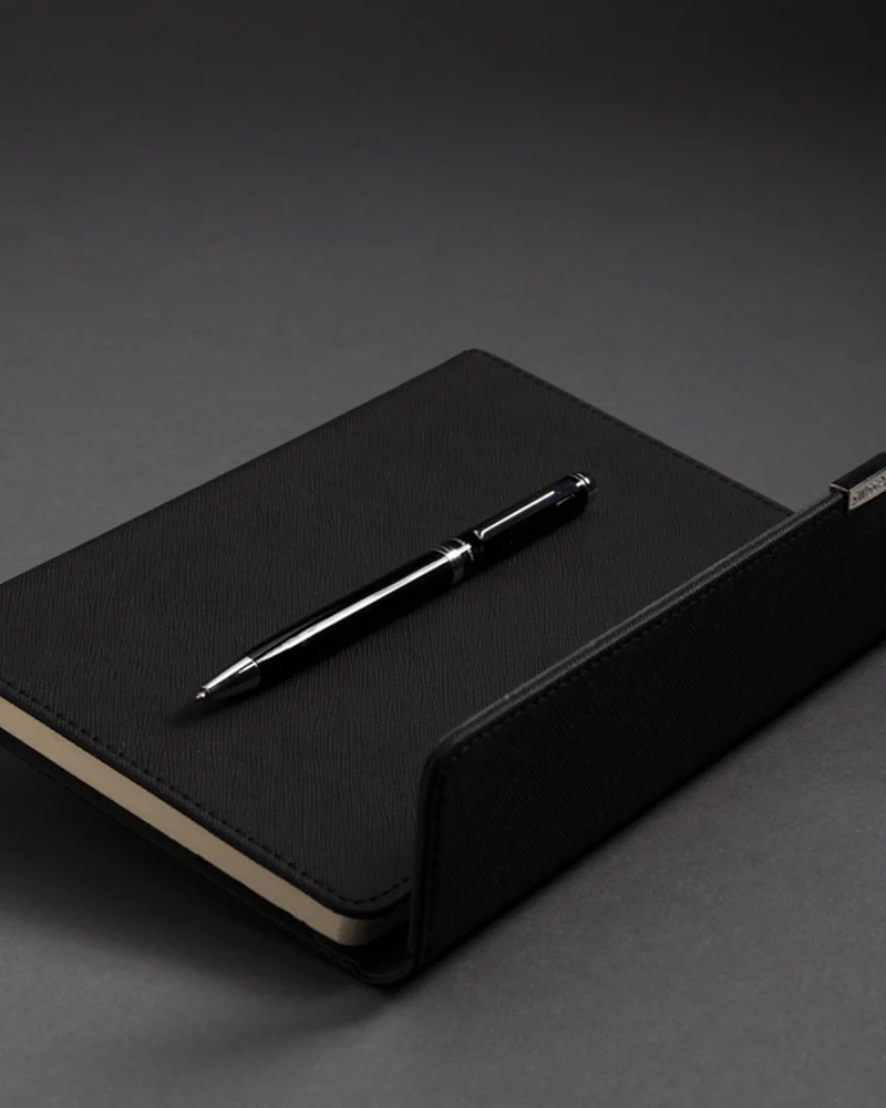 Set libreta A5 y bolígrafo grabado para personalizar