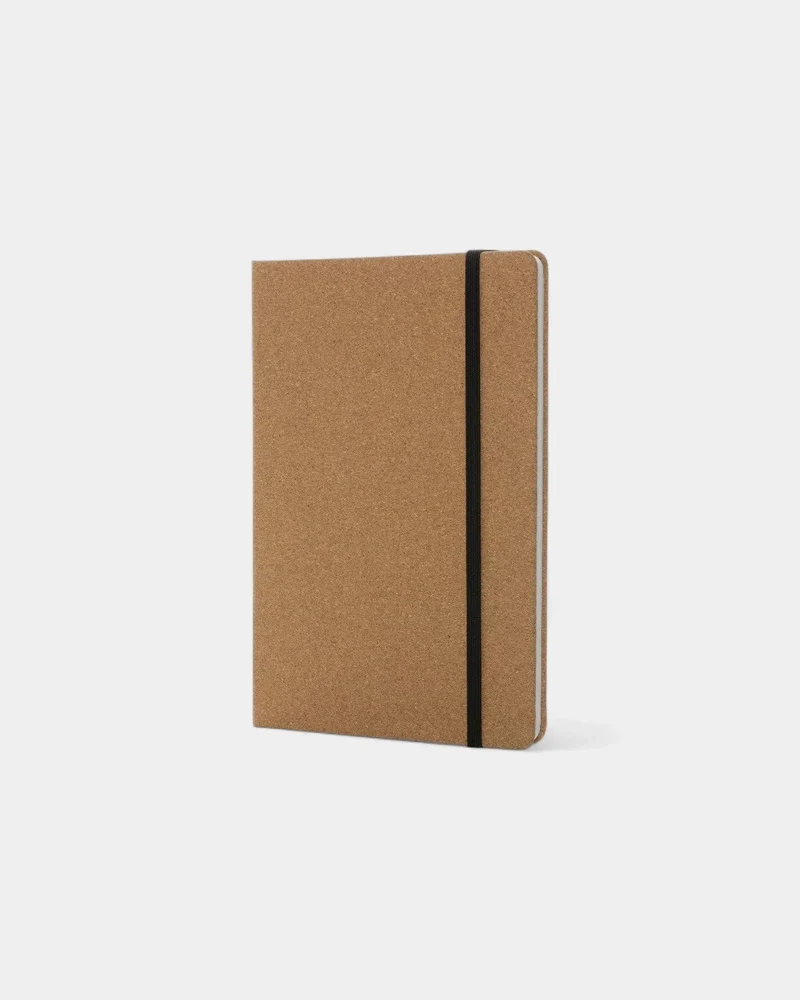 Cuaderno A5 de corcho y papel de lija personalizable