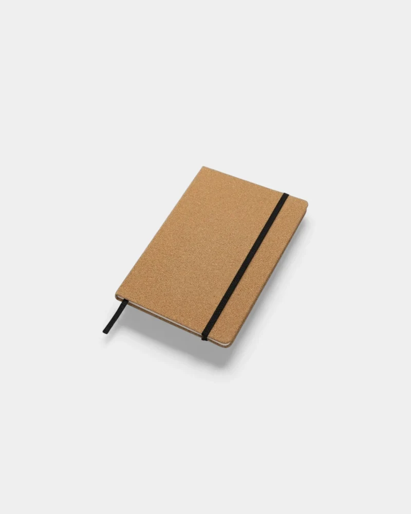 Cuaderno A5 de corcho y papel de lija personalizable